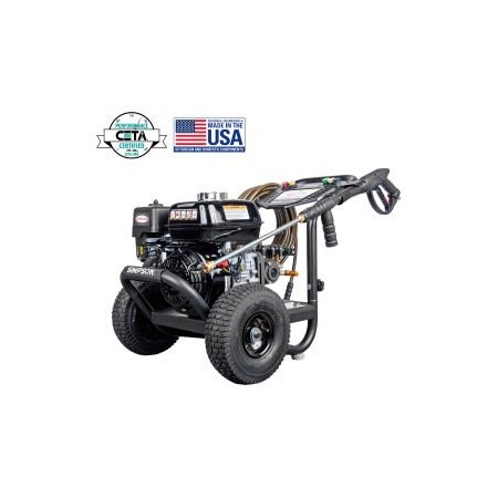 Fna Group Simpson Industrial Gas Pressure Washer W/ Honda GX200 Engine & AAA Pump, 3000 PSI, 2.7 GPM 61022